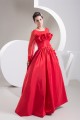 Pleats Floor-Length Scoop Chiffon Taffeta Mother of the Bride Dresses 2040139