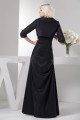 A-Line Strapless Ruffles Floor-Length Mother of the Bride Dresses with A 3/4 Sleeves Jacket 2040142
