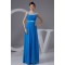 Elegant Sheath/Column Beaded Scoop Chiffon Sleeveless Mother of the Bride Dresses 2040143