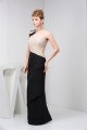 Sheath/Column Floor-Length Chiffon One-Shoulder Mother of the Bride Dresses 2040146