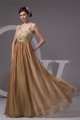 A-Line Lace Chiffon Spaghetti Straps Long Mother of the Bride Dresses 2040153