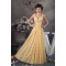Sleeveless Floor-Length V-Neck Lace Mother of the Bride Dresses 2040155