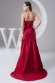 Sleeveless Sweetheart Pleats Taffeta Brush Sweep Train Mother of the Bride Dresses 2040156