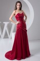 Sleeveless Sweetheart Pleats Taffeta Brush Sweep Train Mother of the Bride Dresses 2040156