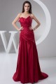 Sleeveless Sweetheart Pleats Taffeta Brush Sweep Train Mother of the Bride Dresses 2040156