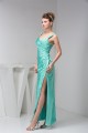 Spaghetti Straps Ruched Floor-Length Silk like Satin Mother of the Bride Dresses 2040157