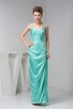 Spaghetti Straps Ruched Floor-Length Silk like Satin Mother of the Bride Dresses 2040157