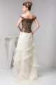 A-Line Off-the-Shoulder Straps Lace Organza Sleeveless Mother of the Bride Dresses 2040159 A-Line Off-the-Shoulder Straps Lace Organza Sleeveless Mother of the Bride Dresses 2040159