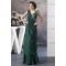 Sheath/Column V-Neck Ruffles Sleeveless Mother of the Bride Dresses 2040160