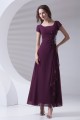 A-Line Beading Ankle-Length Short Sleeve Square Mother of the Bride Dresses 2040167 A-Line Beading Ankle-Length Short Sleeve Square Mother of the Bride Dresses 2040167