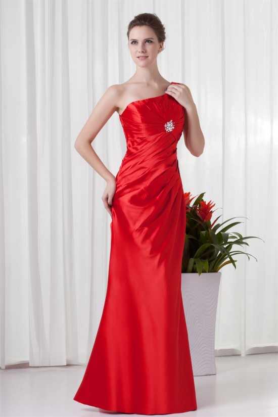Sheath/Column One-Shoulder Beading Floor-Length Mother of the Bride Dresses 2040168 Sheath/Column One-Shoulder Beading Floor-Length Mother of the Bride Dresses 2040168