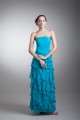 Cascading Ruffles Ankle-Length Chiffon Mother of the Bride Dresses 2040171