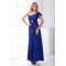 Sheath/Column Criss Cross One-Shoulder Ankle-Length Mother of the Bride Dresses 2040175