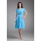 A-Line Short Sleeve Beading Cowl Chiffon Mother of the Bride Dresses 2040186
