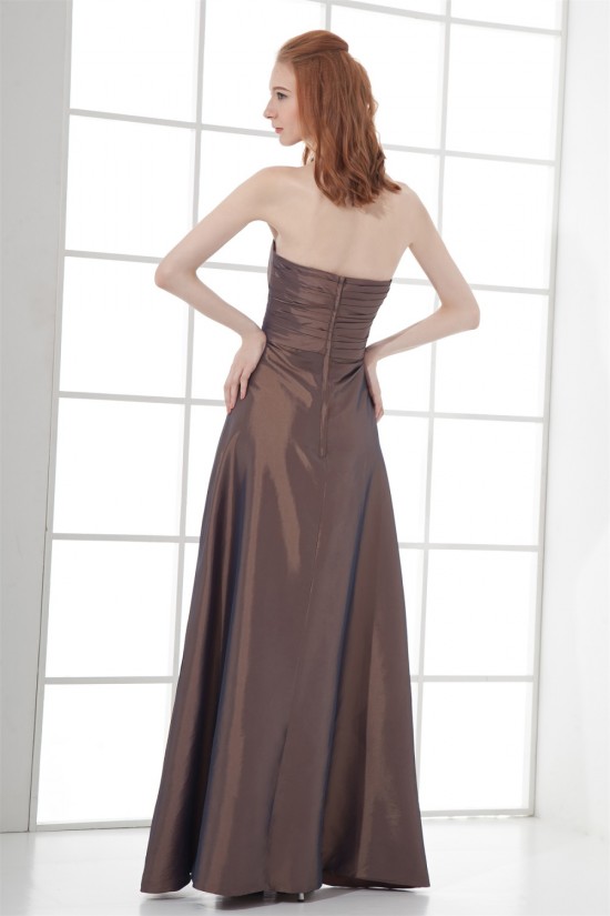 A-Line Strapless Sleeveless Taffeta Bows Mother of the Bride Dresses 2040192 A-Line Strapless Sleeveless Taffeta Bows Mother of the Bride Dresses 2040192