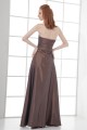 A-Line Strapless Sleeveless Taffeta Bows Mother of the Bride Dresses 2040192