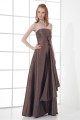 A-Line Strapless Sleeveless Taffeta Bows Mother of the Bride Dresses 2040192