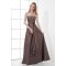 A-Line Strapless Sleeveless Taffeta Bows Mother of the Bride Dresses 2040192