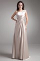 Sheath/Column One-Shoulder Beading Floor-Length Mother of the Bride Dresses 2040195