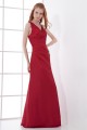 A-Line Sleeveless Taffeta Floor-Length V-Neck Mother of the Bride Dresses 2040197