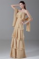 Sheath/Column Strapless Chiffon Mother of the Bride Dresses with A Wrap 2040200