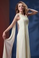 A-Line One-Shoulder Long Chiffon Mother of the Bride Dresses 2040202