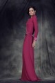 Sheath/Column Long Mother of the Bride Dresses with A Jacket 2040212