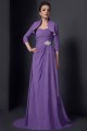 A-Line Sweetheart Long Chiffon Mother of the Bride Dresses with A 3/4 Sleeve Jacket 2040221 A-Line Sweetheart Long Chiffon Mother of the Bride Dresses with A 3/4 Sleeve Jacket 2040221