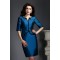 Short Mother of the Bride Dresses with A Half Sleeve Jacket 2040223