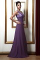 A-Line V-Neck Beaded Long Mother of the Bride Dresses with A Jacket 2040225