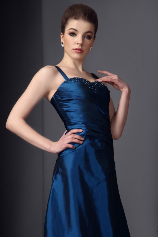 A-Line Sweetheart Beaded Mother of the Bride Dresses with A Jacket 2040226