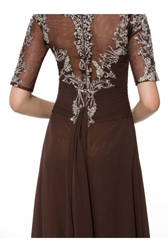 Short Sleeve Chiffon Floor Length Mother of The Bride Dresses 3040006 Short Sleeve Chiffon Floor Length Mother of The Bride Dresses 3040006