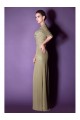 Sheath 3/4 Length Sleeves Floor Length Mother of The Bride Dresses 3040008 Sheath 3/4 Length Sleeves Floor Length Mother of The Bride Dresses 3040008