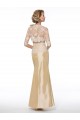 Mermaid Lace Mother of The Bride Dresses with A 3/4 Length Sleeves Jacket 3040010