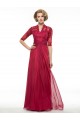 Half Sleeves Lace Chiffon Long Mother of The Bride Dresses 3040019 Half Sleeves Lace Chiffon Long Mother of The Bride Dresses 3040019