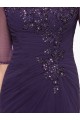 Half Sleeves Illusion Neckline Lace Chiffon Long Purple Mother of The Bride Dresses 3040020 Half Sleeves Illusion Neckline Lace Chiffon Long Purple Mother of The Bride Dresses 3040020