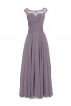 Sleeveless Illusion Neckline Lace Chiffon Long Mother of The Bride Dresses 3040027 Sleeveless Illusion Neckline Lace Chiffon Long Mother of The Bride Dresses 3040027