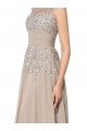 Lace Chiffon Sheer Sleeveless Long Mother of The Bride Dresses 3040032