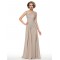 Lace Chiffon Sheer Sleeveless Long Mother of The Bride Dresses 3040032