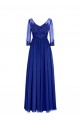 Long Navy 3/4 Length Sleeves Lace Chiffon Long Mother of The Bride Dresses 3040036 Long Navy 3/4 Length Sleeves Lace Chiffon Long Mother of The Bride Dresses 3040036
