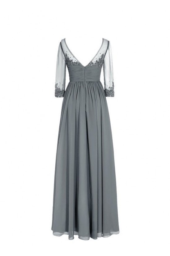 Long Navy 3/4 Length Sleeves Lace Chiffon Long Mother of The Bride Dresses 3040036 Long Navy 3/4 Length Sleeves Lace Chiffon Long Mother of The Bride Dresses 3040036