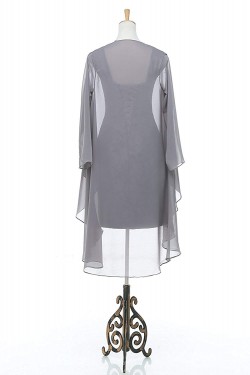 Sheath/Column Lace Chiffon Mother of The Bride Dresses 602007