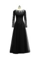 Long Sleeves Beaded Lace Appliques Mother of The Bride Dresses 602008 Long Sleeves Beaded Lace Appliques Mother of The Bride Dresses 602008