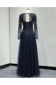 Long Sleeves Beaded Lace Appliques Mother of The Bride Dresses 602008 Long Sleeves Beaded Lace Appliques Mother of The Bride Dresses 602008