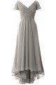 High Low V-Neck Chiffon Beaded Mother of The Bride Dresses 602009 High Low V-Neck Chiffon Beaded Mother of The Bride Dresses 602009