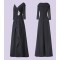 A-Line V-Neck Long Mother of The Bride Dresses 602011