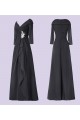 A-Line V-Neck Long Mother of The Bride Dresses 602011 A-Line V-Neck Long Mother of The Bride Dresses 602011