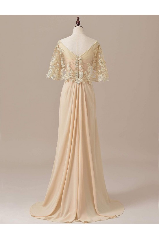 Chiffon Lace V-Neck Mother of The Bride Dresses 602012 Chiffon Lace V-Neck Mother of The Bride Dresses 602012