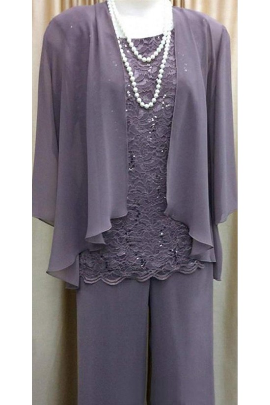 Lace and Chiffon Mother of The Bride Dresses Mother of The Groom ...
