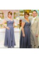 Elegant Beaded V-Neck Long Mother of The Bride Dresses Mother of The Groom Dresses 602020